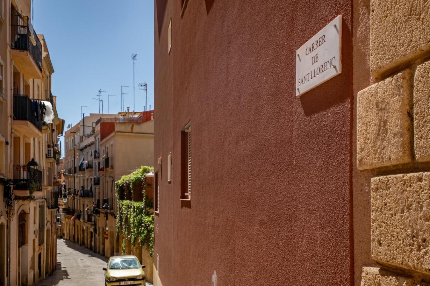 Apartamento En El Corazon De Tarragona. Planta Baja Con Patio. Zewnętrze zdjęcie