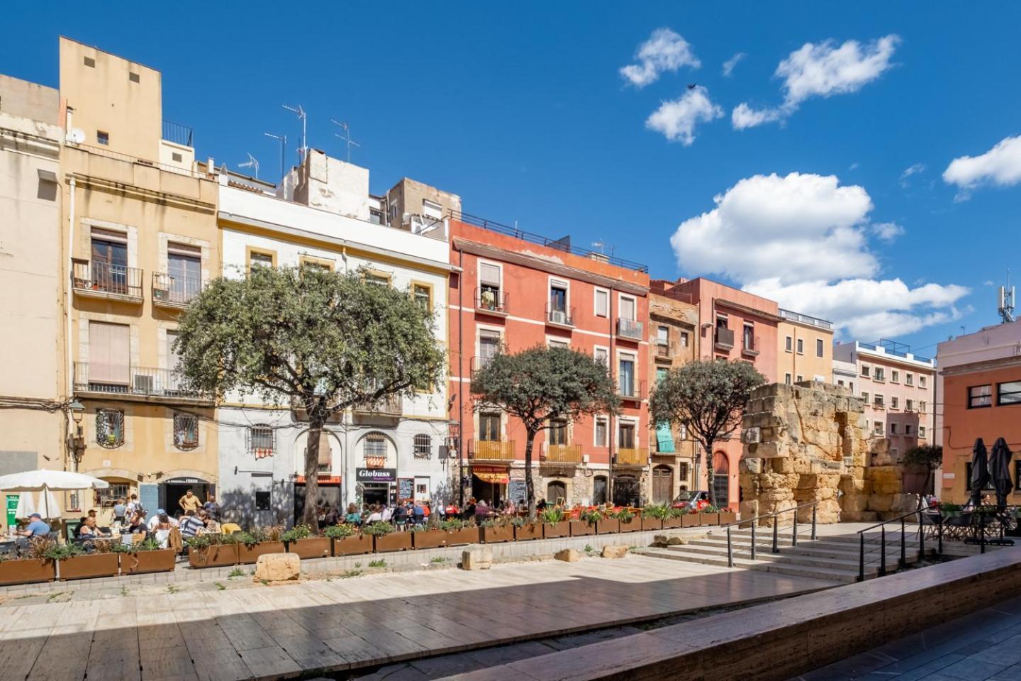 Apartamento En El Corazon De Tarragona. Planta Baja Con Patio. Zewnętrze zdjęcie